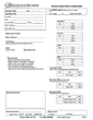 Finishing System Order Form (FN022)