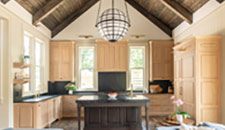 Two-toned White Oak Kitchen - 10447