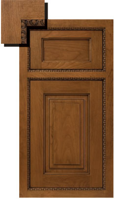 Dart Inset MoldIng (Fe-2) Cherry Finish Grade