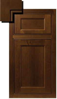 1/4” Half Bead (Fe-5)* Alder Finish Grade