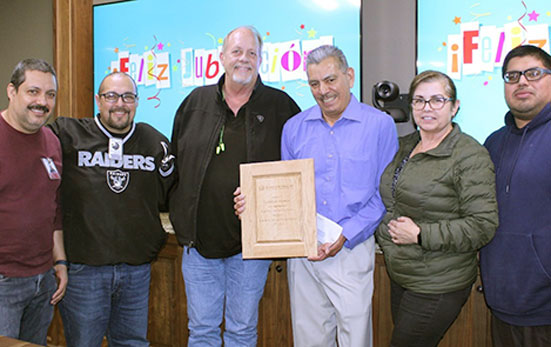 Celebrating Milestones: Ladislado Moreno Retires after 36 Years! 