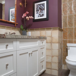 A Modern Craftsman: Powder Room