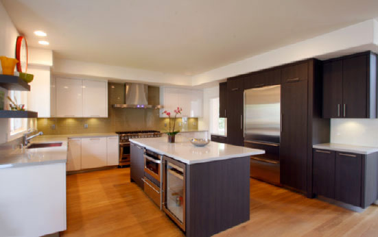 Perfectly Balanced Two-Tone Kitchen