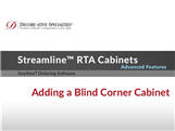 Streamline® RTA Cabinets - Adding a Blind Corner Cabinet