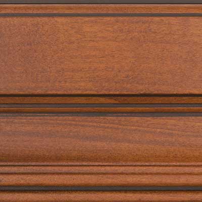 Saffron with Umber Glaze on Alder
