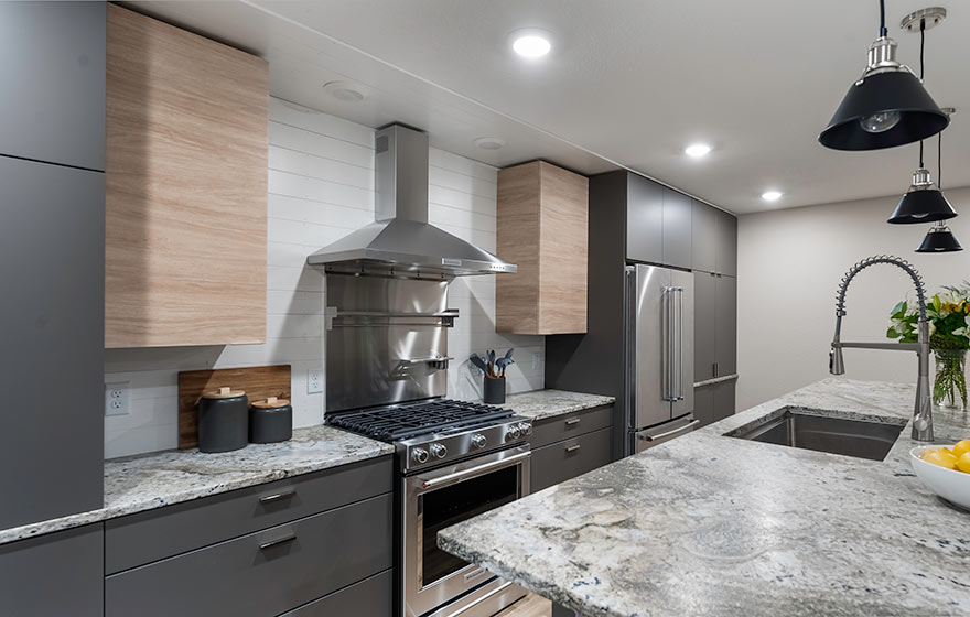 Custom designed Streamline RTA Cabinets elevate any space.