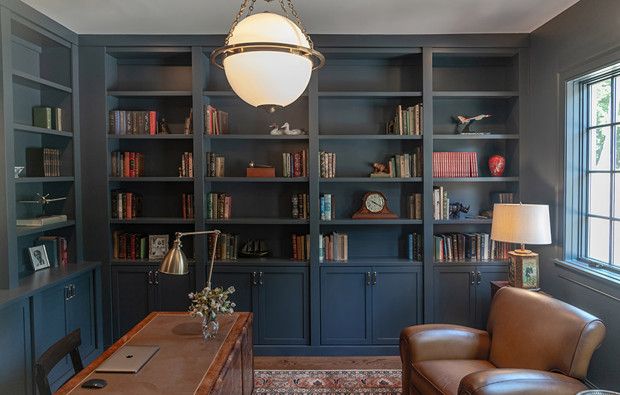 Beautiful Blue Office - 10480