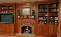 Square 3/4&quot; Raised Panel (151) Door Entertainment Center - 10196
