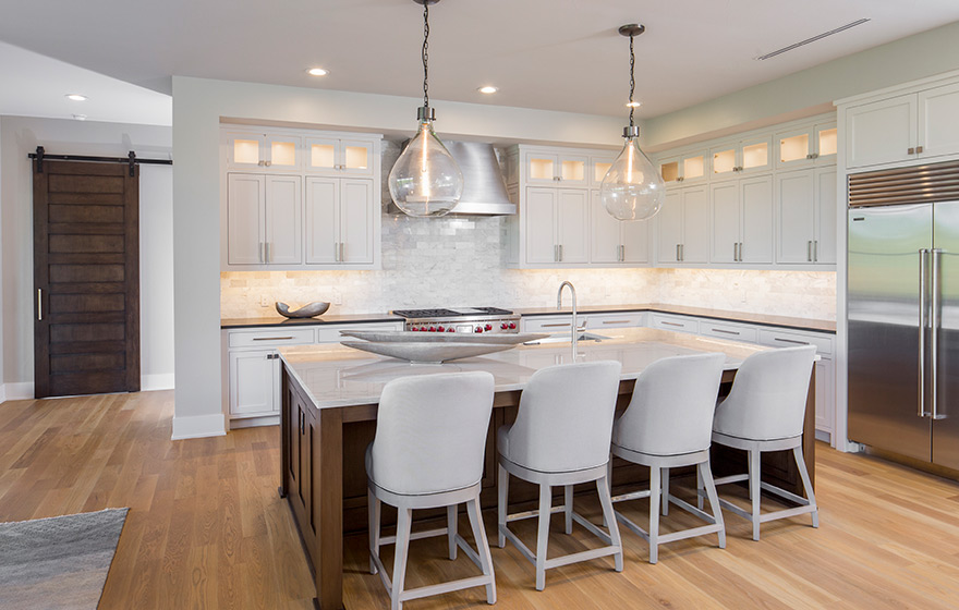 Perfect for entertaining, this Dalton kitchen is anything but simple.