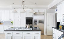 Stunning White AMW359 3/4&quot; (359) Kitchen - 10316
