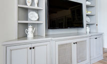 Executive 7/8&quot; (530) Painted Entertainment Center - 10238