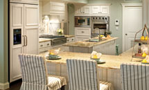 Solana 3/4&quot; (589) Kitchen with Beaded Panels - 10248