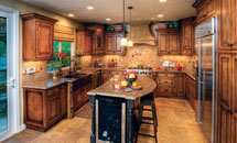 Tuscany 3/4" (590) Kitchen in Maple - 10136