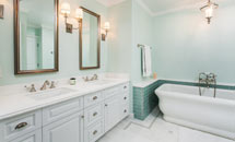 Revere 3/4&quot; (800) Painted Bathroom - 10229