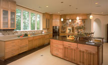 Shaker 3/4&quot; (831) Kitchen with Special Mullions - 10051