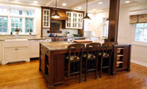 Walnut Accented Cascade 3/4&quot; (858) Kitchen - 10245