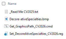 Zip File Contents