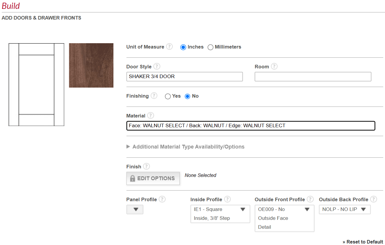 Edit Stiles - Step 1: Build