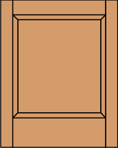 1 Panel Wainscot