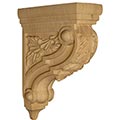 Corbel Acanthus A - 3-1/2"W x 12-1/4"H x 8"D