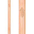 Corner Post Leaf D - 2-1/8"W x 35-1/2"H x 2-1/8"D