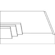 3D profile for DR133 door.