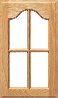 Cathedral 3/4" French Lite Door