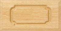 Flat Arch 3/4" Routed Drawer Front