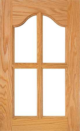 Cathedral Arch 3/4" Recessed French Lite Door