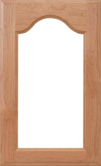 Cathedral Arch 3/4" Recessed Glass Door