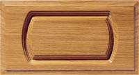 Soft Arch 3/4" Recessed Routed Drawer Front