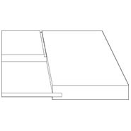 3D profile for Studio 3/4" door.