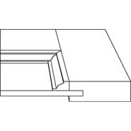3D profile for Matisse 3/4" door.