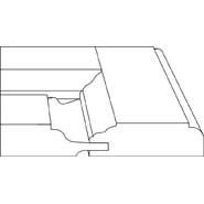 3D profile for Executive 7/8" door.