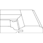 3D profile for Presidente 7/8" door.