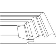 3D profile for Ambassador 7/8" door.