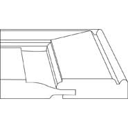 3D profile for Hudson 3/4" door.