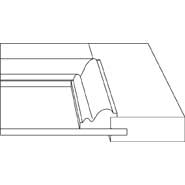 3D profile for San Marino 3/4" door.