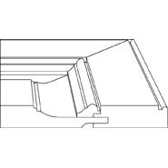3D profile for Mendocino 3/4" door.