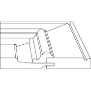 3D profile for Bellingham 3/4" door.