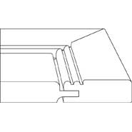 3D profile for Fallbrook 3/4" door.