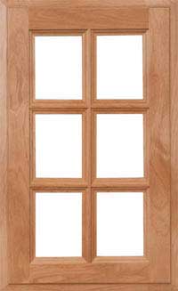 Adobe 7/8" French Lite Door