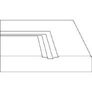 3D profile for CC 640 door.