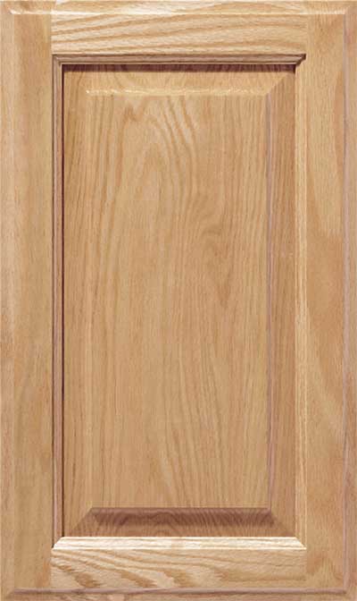Red Oak Wood Cabinet Door and Drawer Materials Decore