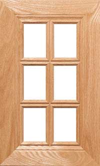 Frontier 3/4" French Lite Door