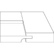 3D profile for Flagstaff 3/4" door.