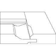 3D profile for Del Oro 3/4" door.