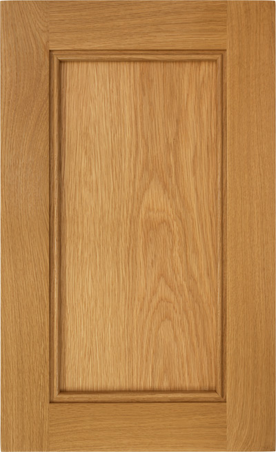Cascade 3/4" (858)
Recessed Panel, Applied Molding
Shown in White Oak Select
