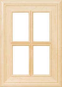 Monterey 7/8" French Lite Door