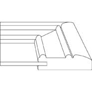 3D profile for Monterey 7/8" door.